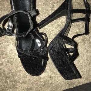Black heels